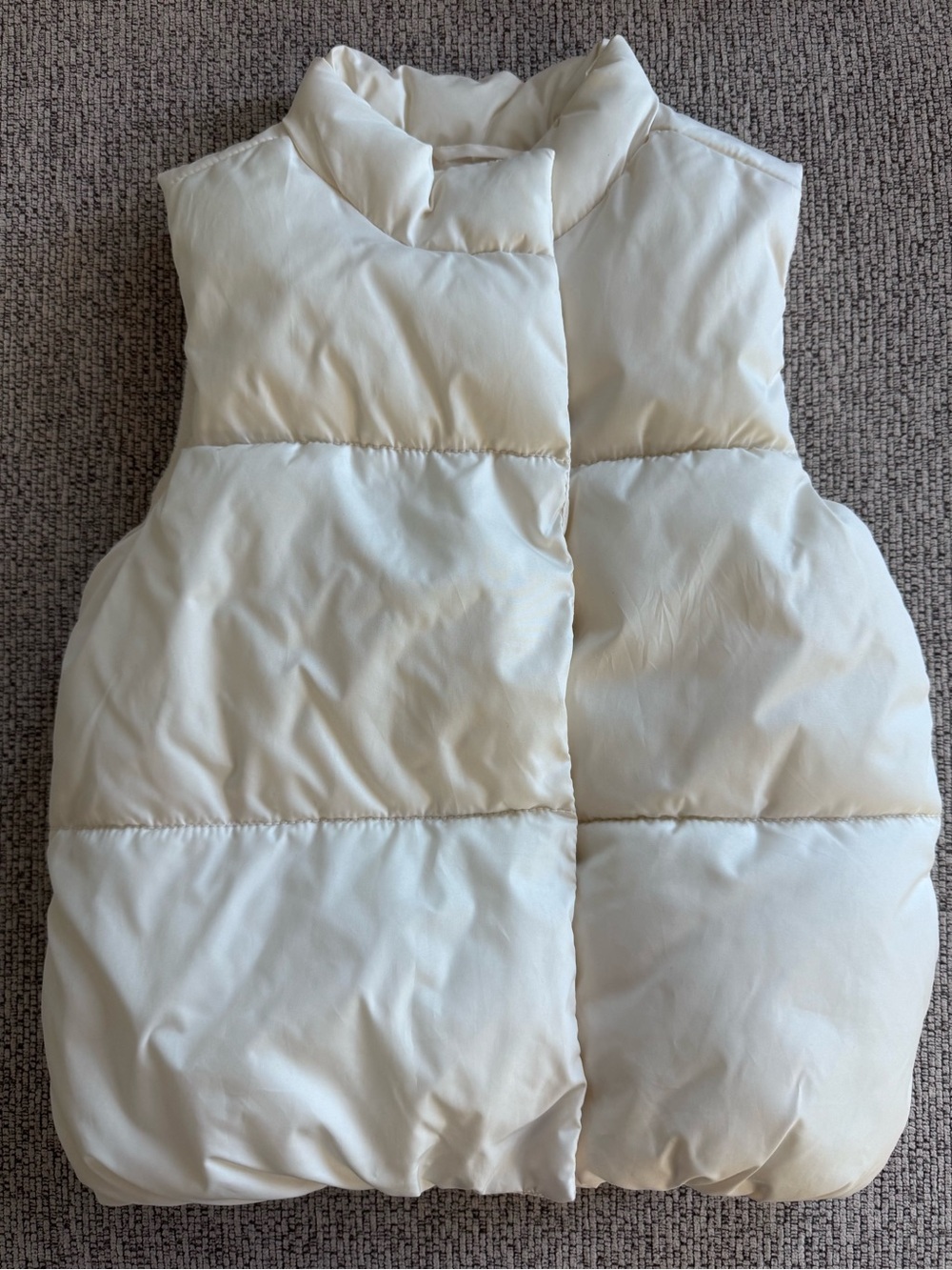 Old Navy Kids Cream Puffer Vest
